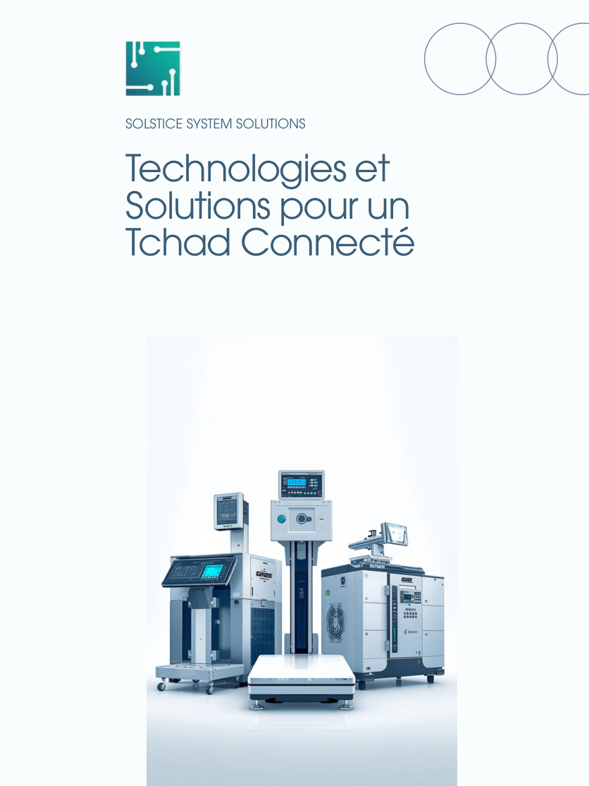 Couverture : Technologies et Solutions pour un Tchad Connecté